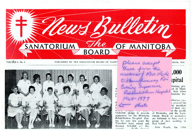Image of cover: Sanatorium Board of Manitoba - News Bulletin - April 1964