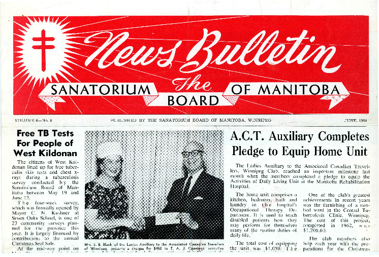 Image of cover: Sanatorium Board of Manitoba - News Bulletin - June 1964