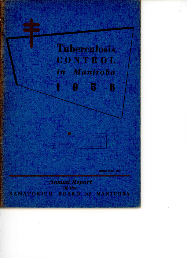Image of cover: Sanatorium Board of Manitoba - Annual Report 1956
