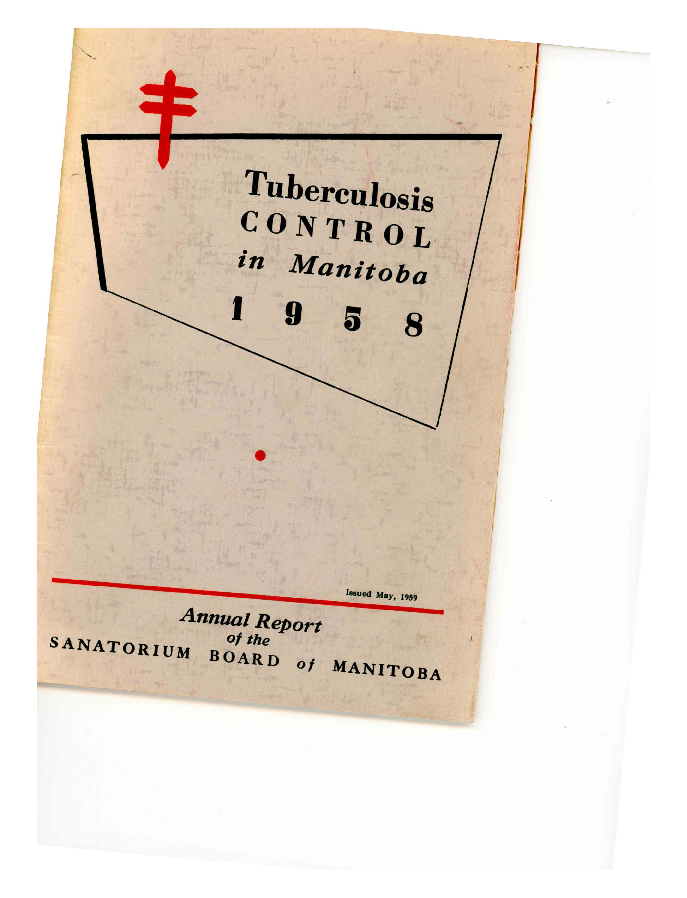 Image of cover: Sanatorium Board of Manitoba - Annual Report 1958