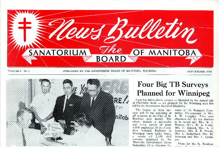 Image of cover: Sanatorium Board of Manitoba - News Bulletin - September 1964